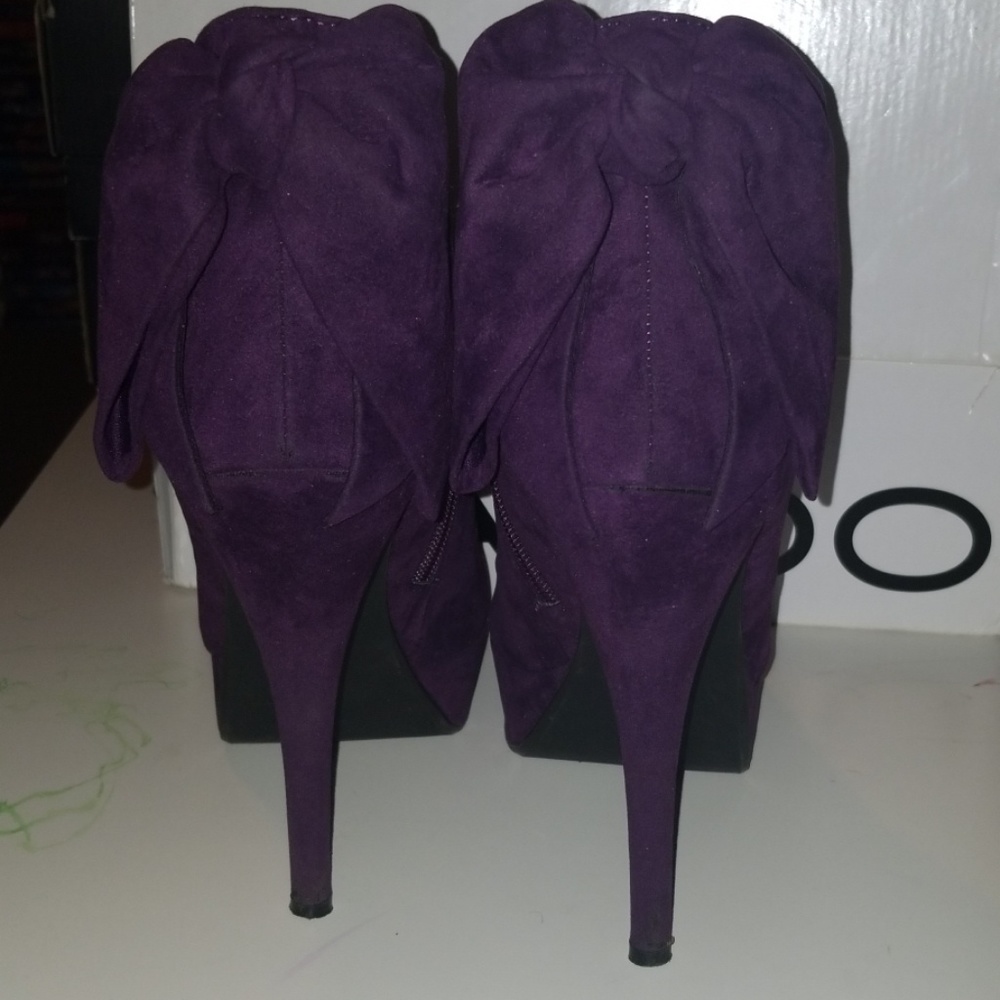 Platform ankle booties - Picture 4 of 5